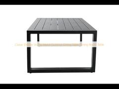 Classic Design Sturdy Metal Outdoor Dining Table Dining Room Table