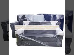Various Sizes Living Room Fabric Sofas Individually Wrapped in Plastic for Easy Packing and Shipping in Various Fabrics